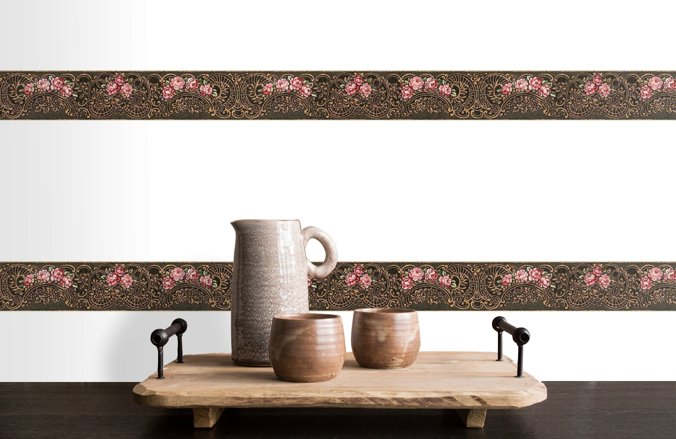 Обои 34074-1 фото в интерьере коридора Обои 34074-1 фото в интерьере коридора