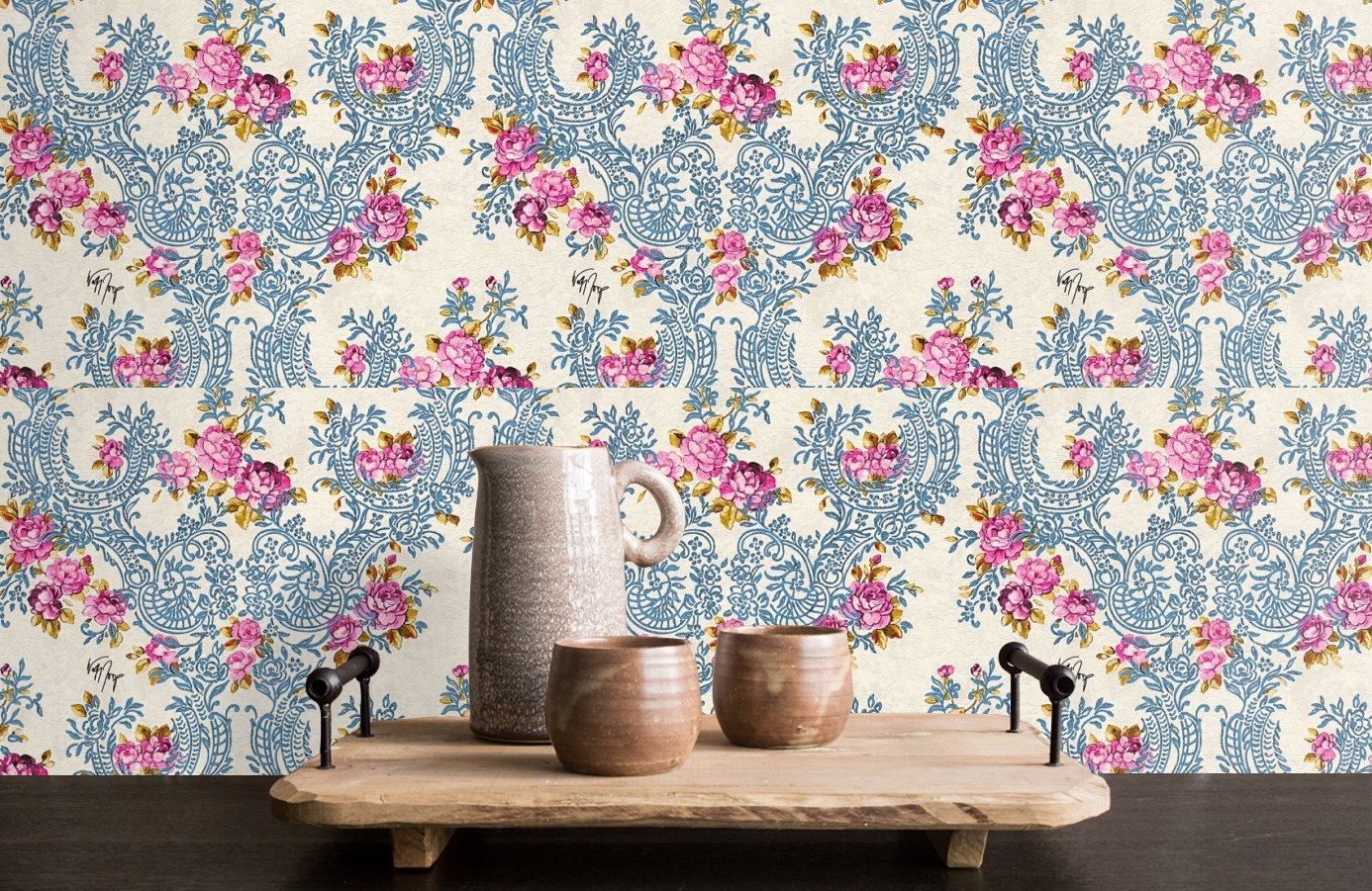 Обои 34075-3 фото в интерьере коридора Обои 34075-3 фото в интерьере коридора