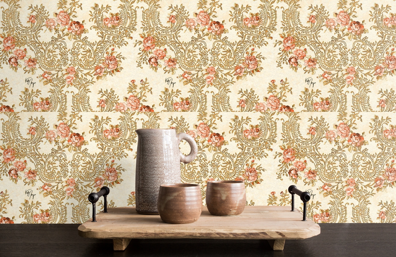 Обои 34075-5 фото в интерьере коридора Обои 34075-5 фото в интерьере коридора