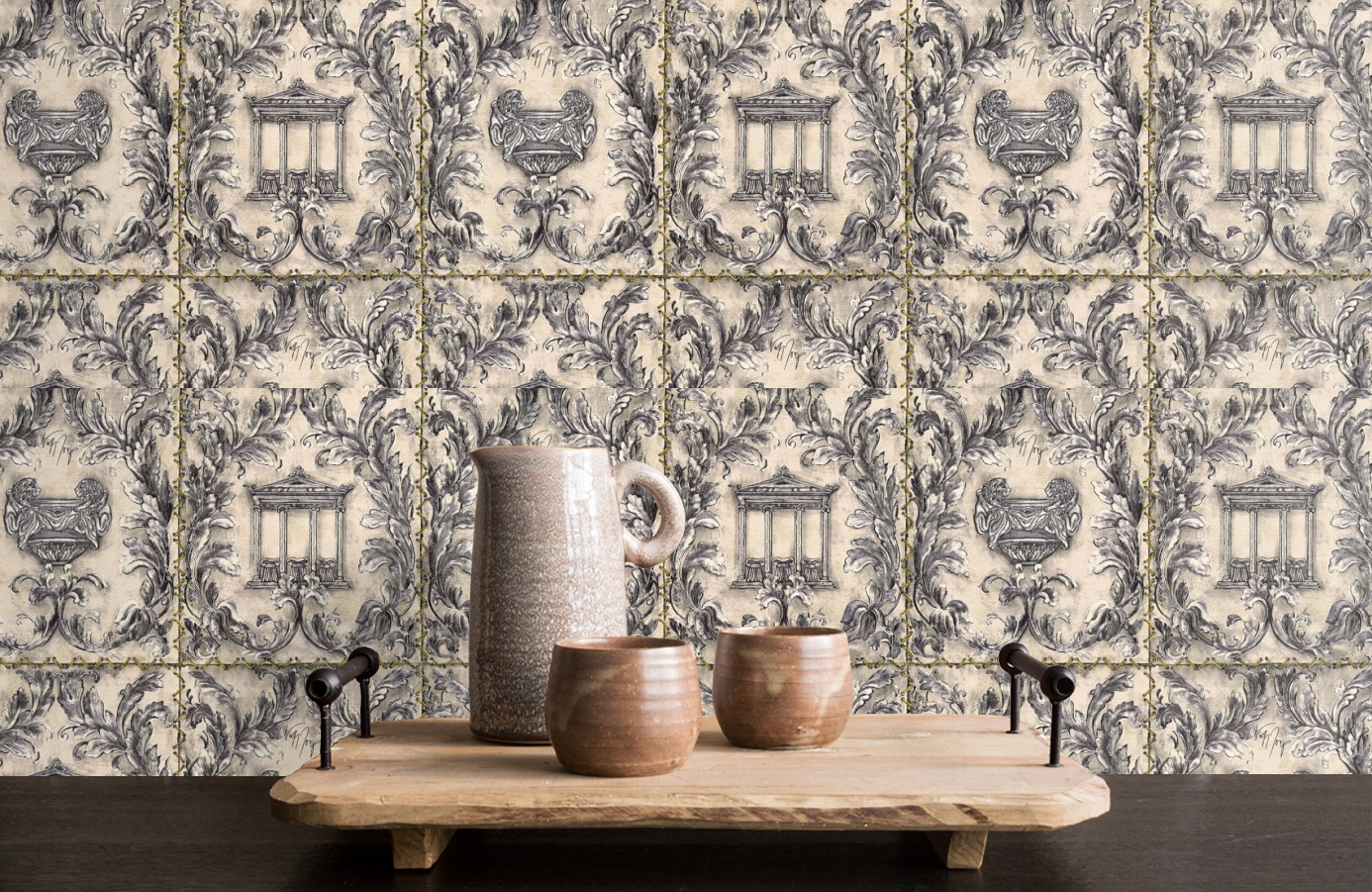 Обои 34086-2 фото в интерьере коридора Обои 34086-2 фото в интерьере коридора