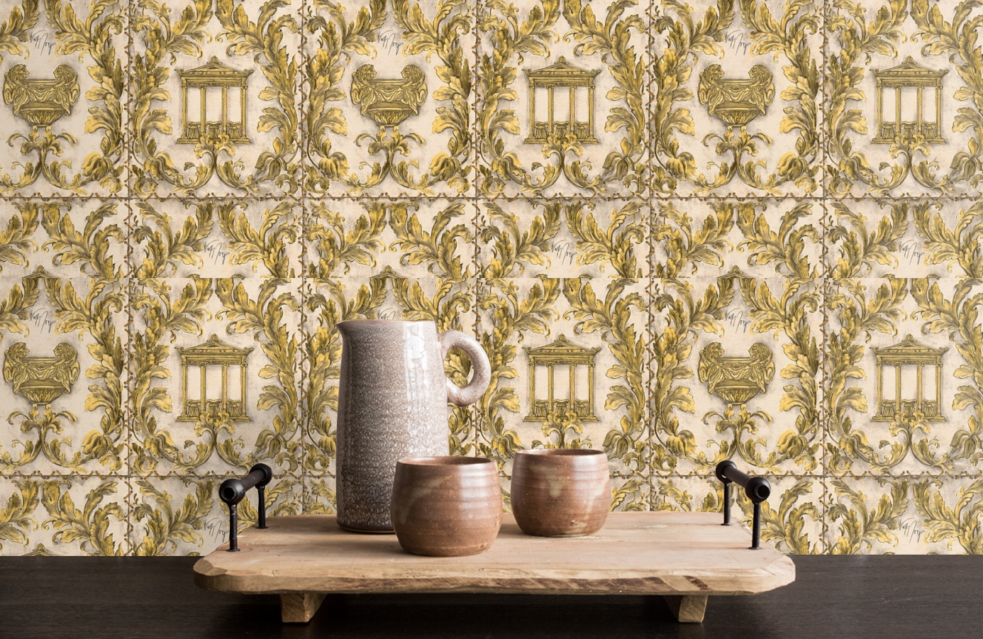 Обои 34086-4 фото в интерьере коридора Обои 34086-4 фото в интерьере коридора