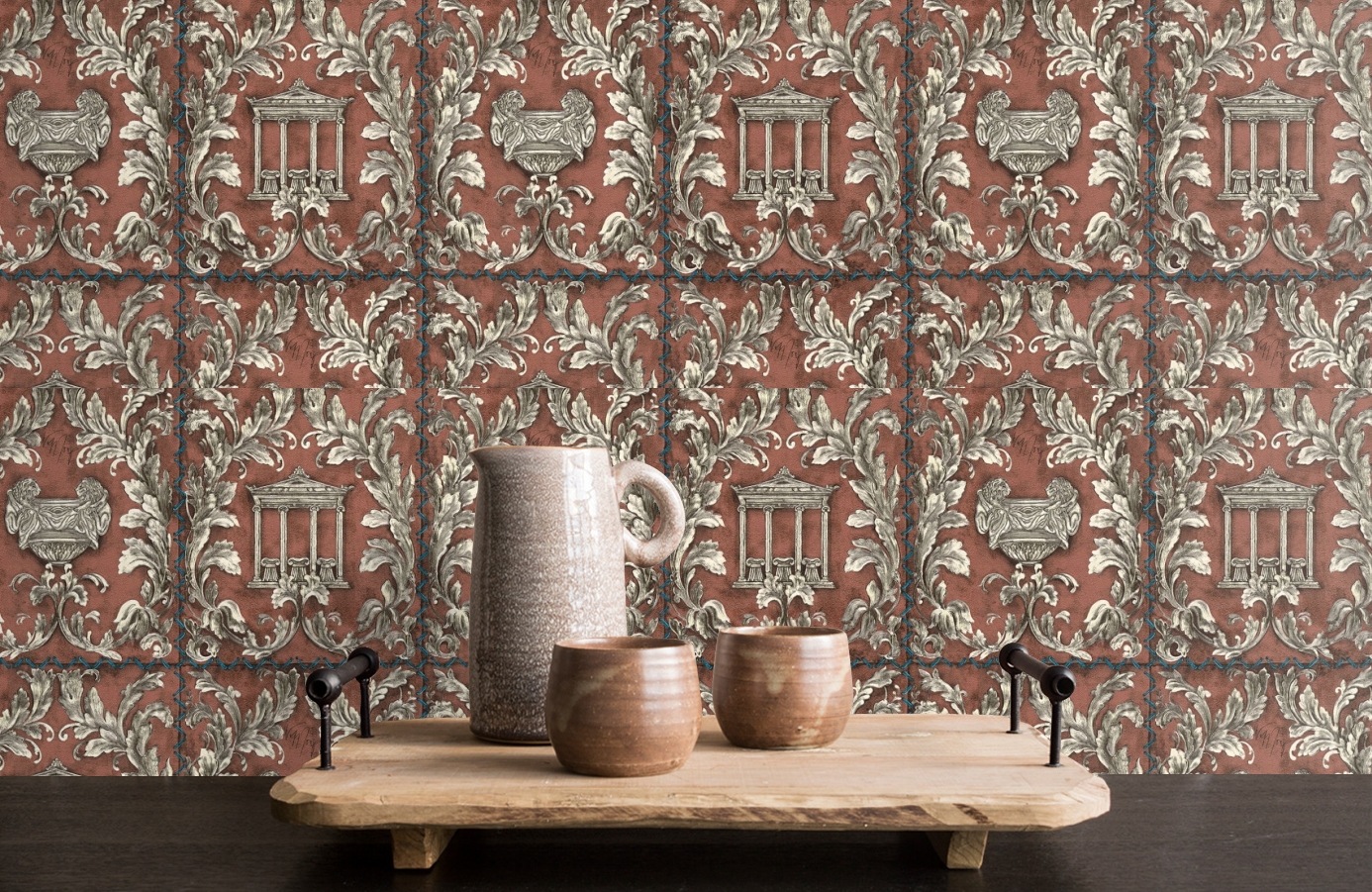 Обои 34086-5 фото в интерьере коридора Обои 34086-5 фото в интерьере коридора