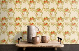 Обои 34499-1 фото в интерьере коридора превью