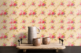 Обои 34508-2 фото в интерьере коридора превью