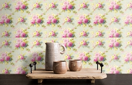 Обои 34508-3 фото в интерьере коридора превью