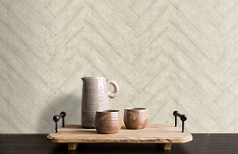 Обои Parquet Linen PQ02 фото в интерьере коридора превью