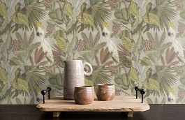 Обои 220121 фото в интерьере коридора превью