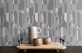 Обои 220224 фото в интерьере коридора превью