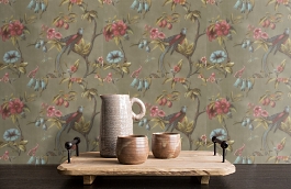 Обои 220445 фото в интерьере коридора превью