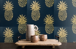 Обои W0086-03 фото в интерьере коридора превью