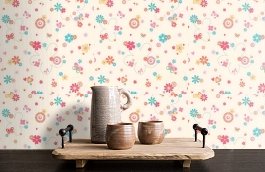 Обои 563-3 фото в интерьере коридора превью