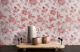 Обои CHA054 фото в интерьере коридора превью