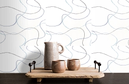 Обои 517-4 фото в интерьере коридора превью