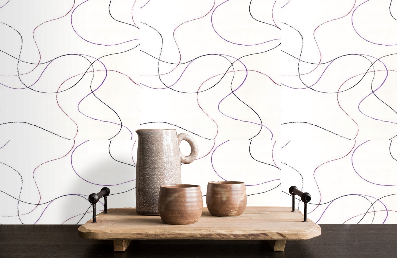 Обои 517-5 фото в интерьере коридора Обои 517-5 фото в интерьере коридора