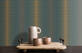 Обои CH4004 фото в интерьере коридора превью