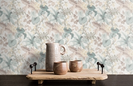 Обои CR3001 фото в интерьере коридора превью