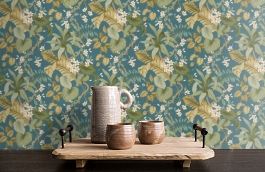 Обои CR3002 фото в интерьере коридора превью