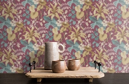 Обои CR3004 фото в интерьере коридора превью