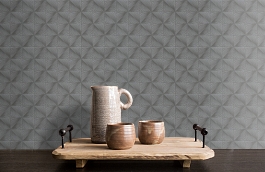 Обои CR3508 фото в интерьере коридора превью