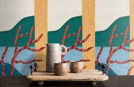 Обои KS6001 фото в интерьере коридора превью