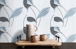 Обои 55319 фото в интерьере коридора превью