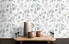 Обои 5259-2 фото в интерьере коридора превью