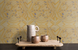 Обои BER701 фото в интерьере коридора превью