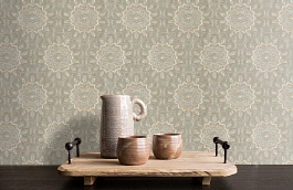 Обои M1250 фото в интерьере коридора превью