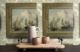 Обои Gallery A Neutral фото в интерьере коридора превью