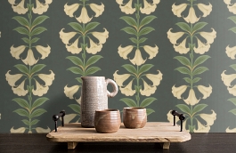 Обои 117-3006 фото в интерьере коридора превью