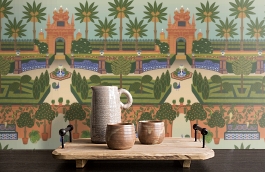 Обои 117-7020 фото в интерьере коридора превью