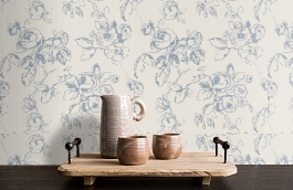 Обои W0027-06 фото в интерьере коридора превью