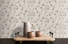 Обои W0028-01 фото в интерьере коридора превью