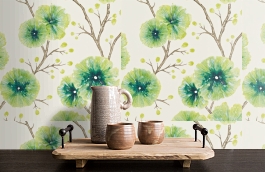 Обои 111082 фото в интерьере коридора превью