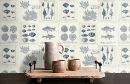 Обои TH50902 фото в интерьере коридора превью