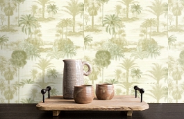 Обои VL71304 фото в интерьере коридора превью