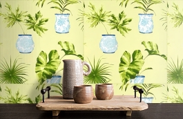 Обои 839-T-1153 фото в интерьере коридора превью