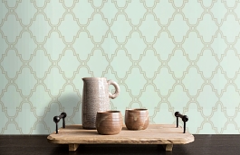 Обои T35120 фото в интерьере коридора превью