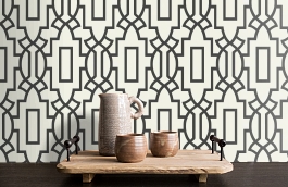 Обои BL40900 фото в интерьере коридора превью