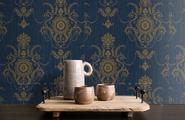 Обои JV80302 фото в интерьере коридора превью