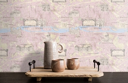 Обои W15 0041 W40 фото в интерьере коридора превью