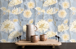 Обои W55 0005 W03 фото в интерьере коридора превью