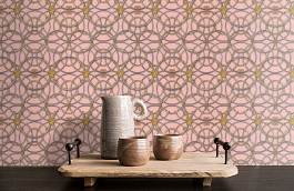 Обои 37049-6 фото в интерьере коридора превью