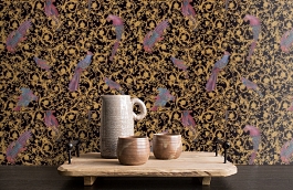 Обои 37053-1 фото в интерьере коридора превью