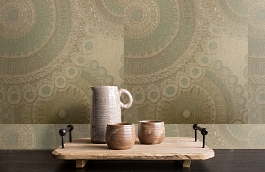 Обои LG610101 фото в интерьере коридора превью