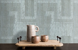 Обои MET105 фото в интерьере коридора превью