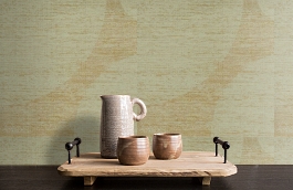 Обои MET601 фото в интерьере коридора превью