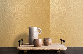 Обои OX245 фото в интерьере коридора превью