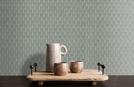 Обои 21RPP фото в интерьере коридора превью