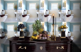 Обои Wallrock thermal liner KV фото в интерьере гостиной превью